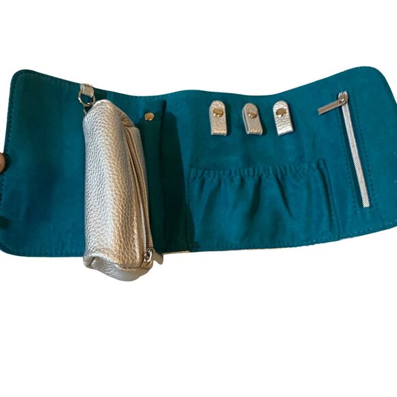 Swarovski Travel Jewelry and Makeup Roll Case - Picture 2 of 4